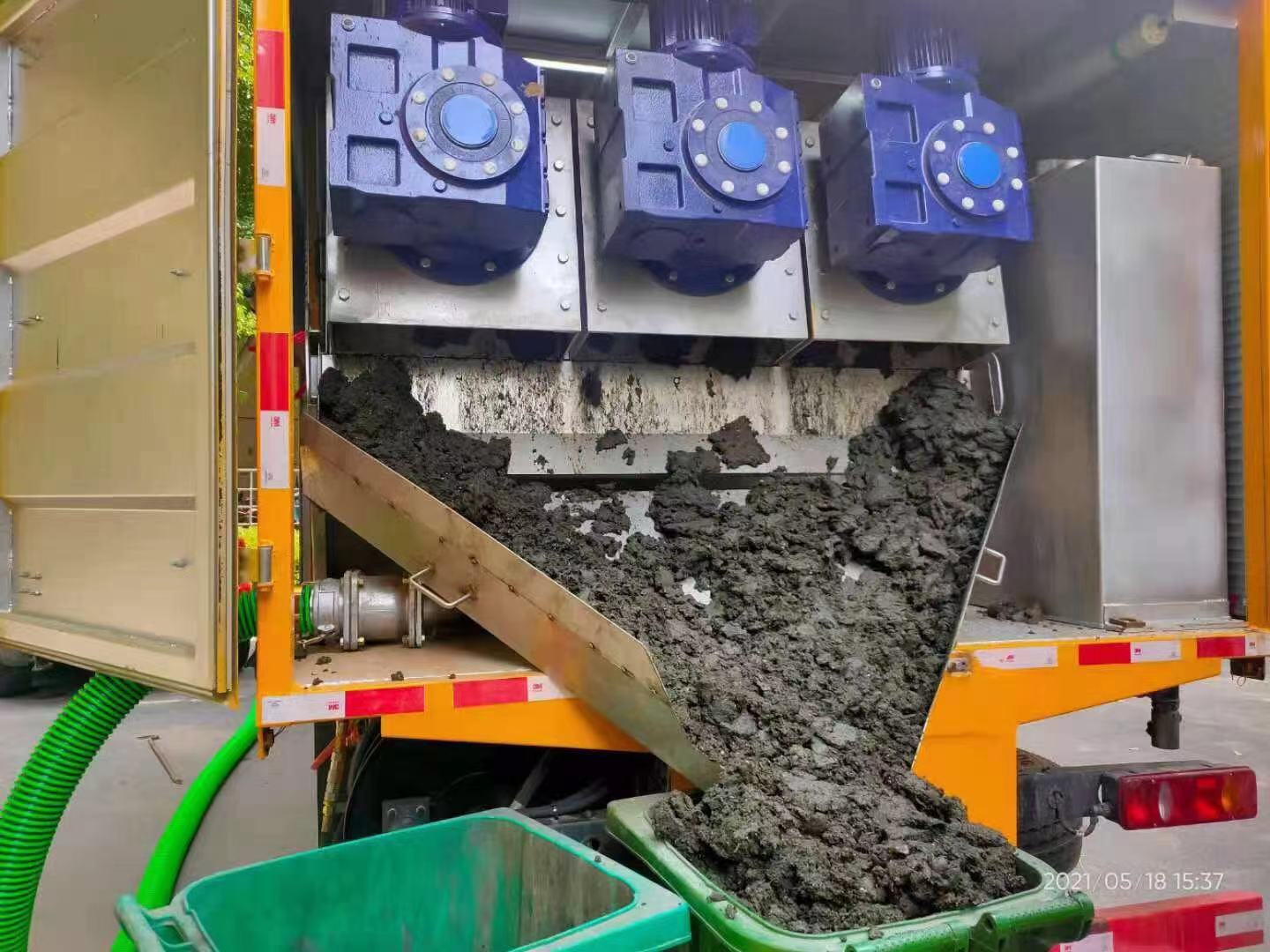 平原化粪池清掏城市维护站-泥浆净化干湿分离处理